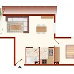 Daire Haus Windjammer Krusenstern Laboe